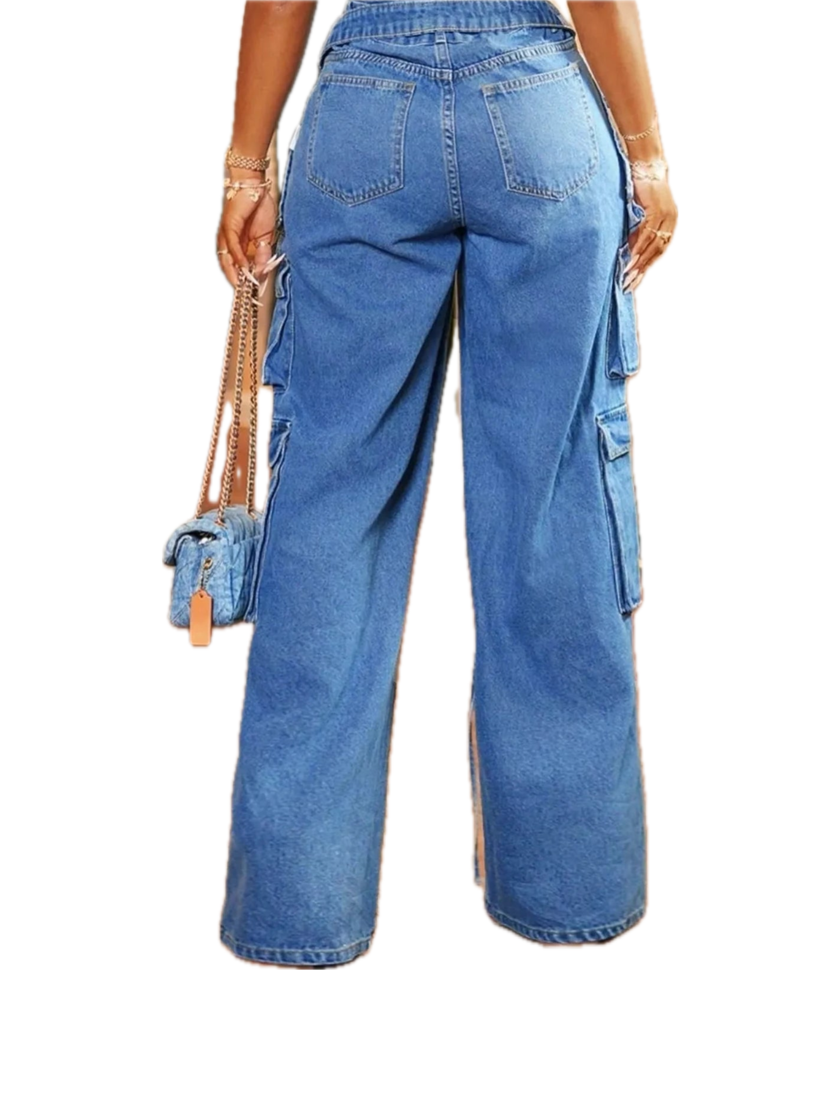 The Malachi Storehouse - Wide Leg Cargo Jeans